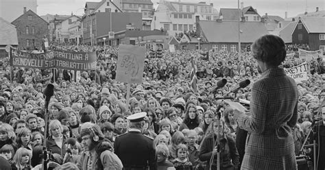 mujeres de islandia|Cuando las mujeres pararon Islandia